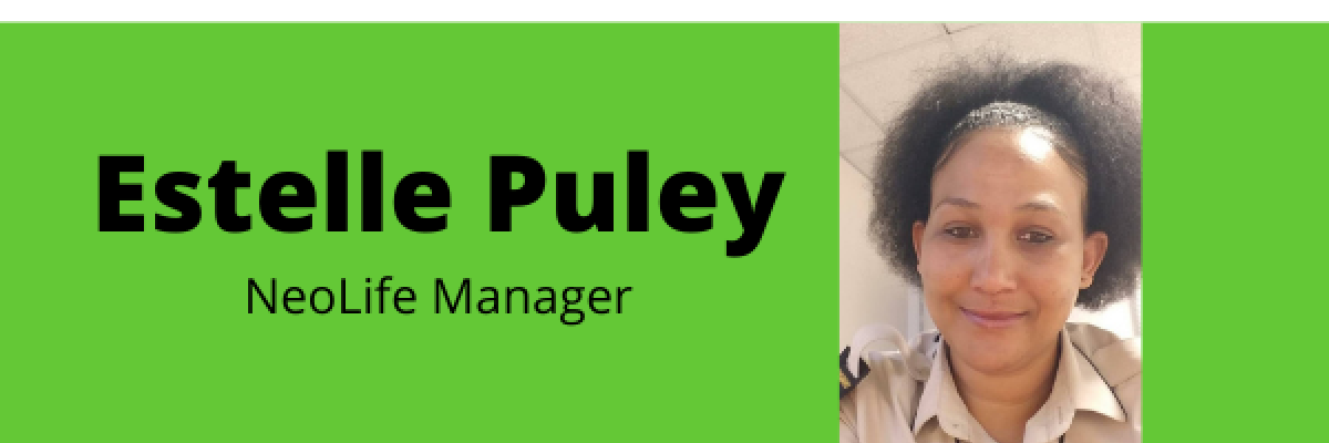 Estelle Puley is a new manager for NeoLife