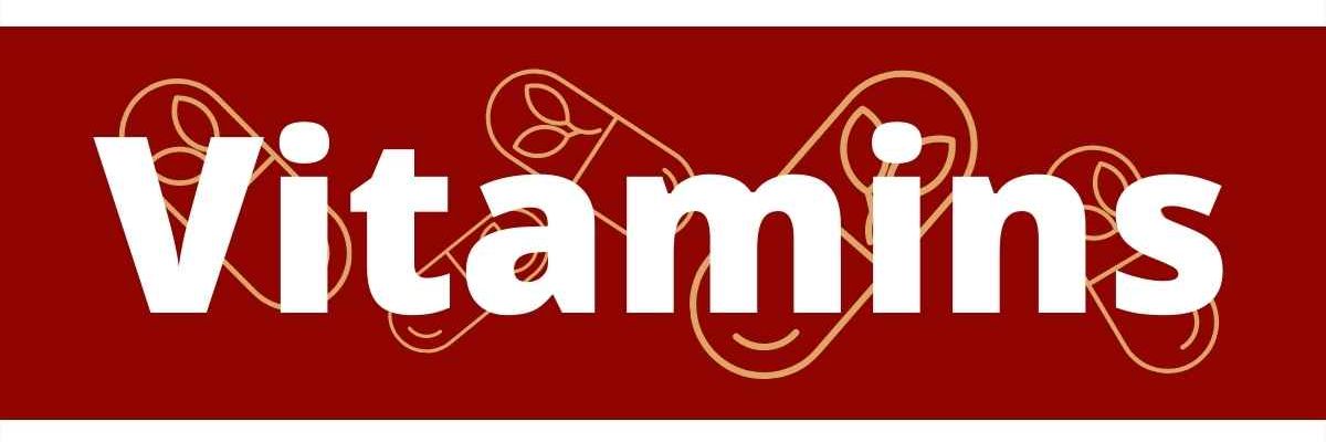 Vitamin products banner