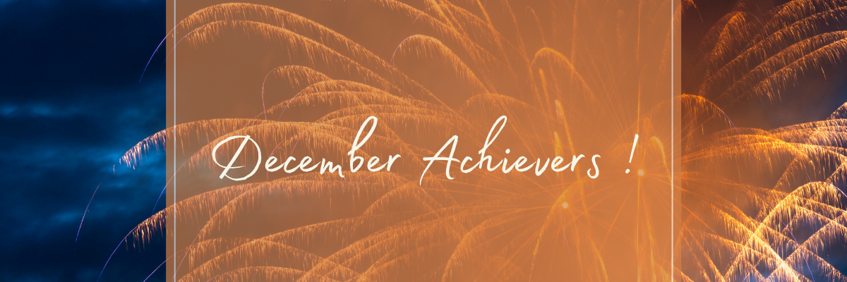 December Achievers